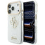 Guess IML 4G Script Metal dėklas iPhone 17 Pro Max / 18 Pro Max - baltas -- iPhone 17 Pro Max / iPhone 18 Pro Max