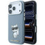 Karl Lagerfeld Smooth Choupette Sketch MagSafe dėklas iPhone 18 Pro / 17 Pro - šviesi mėlyna -- iPhone 17 Pro / iPhone 18 Pro