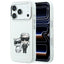 Karl Lagerfeld Smooth Karl & Choupette Bodies Sketch MagSafe dėklas iPhone 18 Pro Max / 17 Pro Max Smėlio -- iPhone 17...