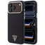 Guess Kevlar Triangle Logo MagSafe dėklas skirtas iPhone 17 Pro / 18 Pro - Burgundy -- iPhone 17 Pro / iPhone 18 Pro