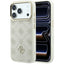 Guess Peony 4G Small Logo MagSafe dėklas iPhone 17 Pro Max / 18 Pro Max - Smėlio -- iPhone 17 Pro Max / iPhone 18 Pro Max