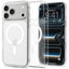 Spigen Ultra Hybrid MagSafe dėklas iPhone 18 Pro / 17 Pro - šalta balta -- iPhone 18 Pro / 17 Pro