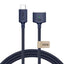 Tech-Protect MMC01 Ultraboost USB-C / MagSafe 3 140W 300cm kabelis MacBook - Tamsiai mėlyna -- MacBook