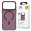 Dėklas 3mk Smoke MagCase telefonui iPhone 18 Pro Max / 17 Pro Max - bordo -- iPhone 18 Pro Max / iPhone 17 Pro Max