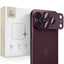 Apsauga kamerai Tech-Protect Camfull Fit+ iš grūdinto stiklo telefonui iPhone 18 Pro Max - bordo -- iPhone 18 Pro Max