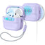 Dėklas ESR Pulse HaloLock MagSafe ausinėms Apple AirPods 4 / 5 - violetinis -- AirPods 4 / AirPods 5