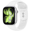 Dirželis Tech-Protect Silicone Apple Watch 8 / 9 / 10 / 11 / 12 / SE (40 / 41 / 42 mm), baltas -- Apple Watch 8 (41 mm),...
