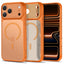 Dėklas Tech-Protect MagPrime MagSafe CC iPhone 17 Pro / 18 Pro, matinis oranžinis -- iPhone 17 Pro, iPhone 18 Pro