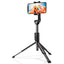 Selfie lazdelė Spigen S540W Bluetooth su trikoju - juoda -- Selfie Sticks & Tripods