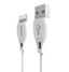 Dudao Laidas USB / Lightning 2.4A 1m baltas (L4L 1m white)