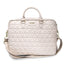 Guess Quilted krepšys 16" nešiojamajam kompiuteriui - rožinis -- Laptop Bags