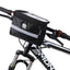 Wozinsky Dviračio rankraščio krepšys su telefono dėklu 2L juodas (WBB12BK) -- Bicycle Bags