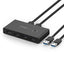 Ugreen switch box HUB jungiklis 4x USB 3.2 Gen 1 USB skaidytuvas dviem kompiuteriams juodas (US216 30768) -- KVM Switches