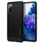 Spigen Rugged Armor dėklas Samsung Galaxy S20 FE – juodas -- Samsung Galaxy S20 FE
