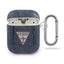 Guess Jeans dėklas AirPods 1/2 – tamsiai mėlynas -- AirPods 1 / AirPods 2