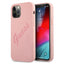 Guess silikoninis dėklas iPhone 12 Pro Max – rožinis -- iPhone 12 Pro Max