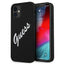 Guess silikoninis dėklas iPhone 12 mini – juodai baltas -- iPhone 12 Mini