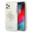 Guess skaidrus dėklas iPhone 12 Pro Max – Glitter 4G -- iPhone 12 Pro Max