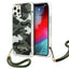 Guess dėklas iPhone 12 Pro Max – žalias kamufliažas -- iPhone 12 Pro Max