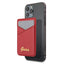 Guess MagSafe kortelių dėklas Saffiano – raudonas -- Cell phone cases and covers