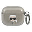 Karl Lagerfeld blizgus dėklas AirPods 3 – juodas