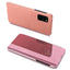 Clear View dėklas Samsung Galaxy A03s – rožinis -- Samsung Galaxy A03s