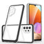 Skaidrus Hybrid Armor dėklas Samsung Galaxy A32 5G – juodas -- Samsung Galaxy A32
