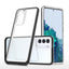 Skaidrus dėklas Samsung Galaxy S21+ 5G – juodas rėmelis -- Samsung Galaxy S21+