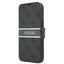 Guess 4G Stripe dėklas-knygutė iPhone 13 mini – pilkas