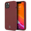 Mercedes silikoninis dėklas iPhone 13/14/15 6.1 – raudonas
