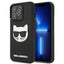 Karl Lagerfeld 3D Rubber Choupette dėklas iPhone 13/13 Pro – juodas