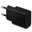 Samsung sieninis įkroviklis EP-T1510NBEGEU 15W PD USB-C AFC - juodas -- Samsung sieninis