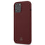 Mercedes-Benz silikoninis dėklas iPhone 12 Pro Max – raudonas -- iPhone 12 Pro Max
