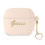 Guess silikoninis dėklas AirPods 3 – rožinis, Charm Heart