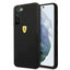 Ferrari silikoninis dėklas Samsung Galaxy S22+ – juodas -- Samsung Galaxy S22+