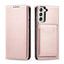 Magnet Card Case dėklas Samsung Galaxy S22+ – rožinis -- Samsung Galaxy S22+