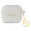 Guess silikoninis dėklas AirPods 3 – pilkas