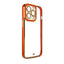 Skaidrus TPU dėklas iPhone 13 Pro Max – raudonas