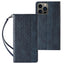 Magnet Strap dėklas iPhone 14 – mėlynas, piniginė