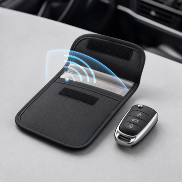 RFID automobilio raktų dėklai ir Faradėjaus apsauga