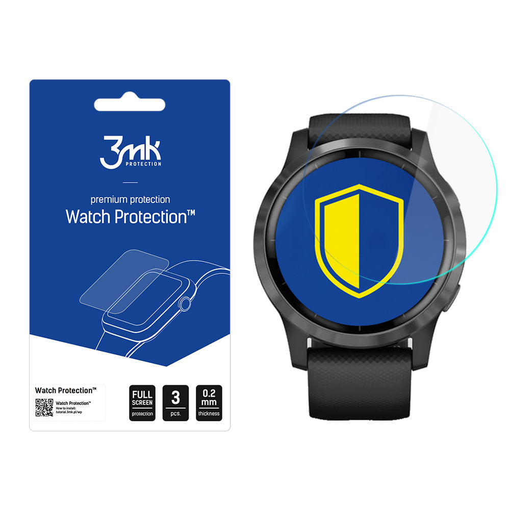 Apsauginė plėvelė laikrodžiui Garmin Vivoactive 4 - 3mk Watch Protection v. ARC+ -- Garmin Vivoactive 4