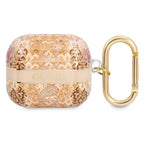 Guess AirPods 3 dėklas – auksinis Paisley Strap
