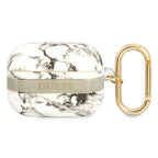 Guess AirPods Pro dėklas – pilkas, Marble Strap