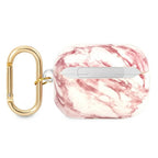 Guess dėklas AirPods Pro – rožinis, marmuro raštas