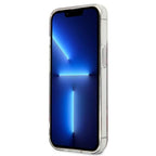 Guess Leopard dėklas iPhone 13/13 Pro – raudonas