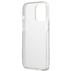 Guess Leopard dėklas iPhone 13/13 Pro – raudonas