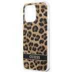 Guess Leopard dėklas iPhone 13 / 13 Pro – rudas -- iPhone 13 Pro