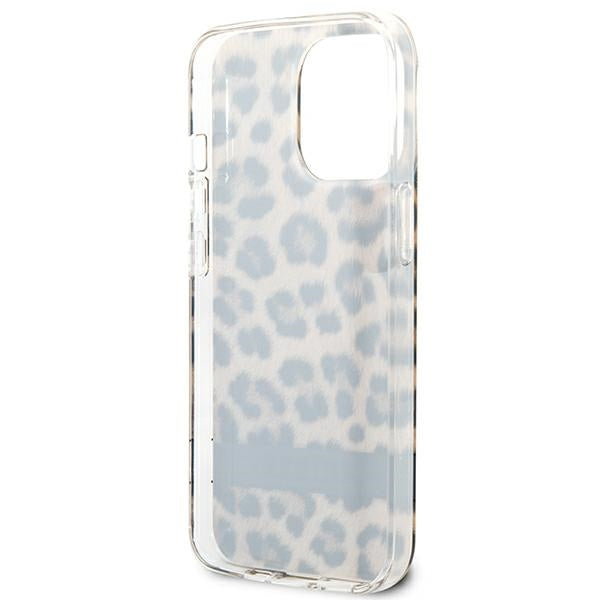 Guess Leopard dėklas iPhone 13 / 13 Pro – rudas -- iPhone 13 Pro