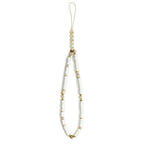 Guess pakabukas GUSTPEAW telefono dirželis baltas/baltas Heishi Beads
