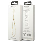 Guess pakabukas GUSTPEAW telefono dirželis baltas/baltas Heishi Beads